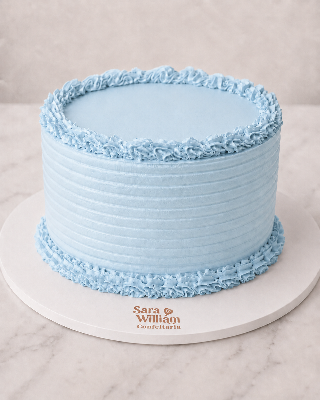 Bolo personalizado artesanal Sara William