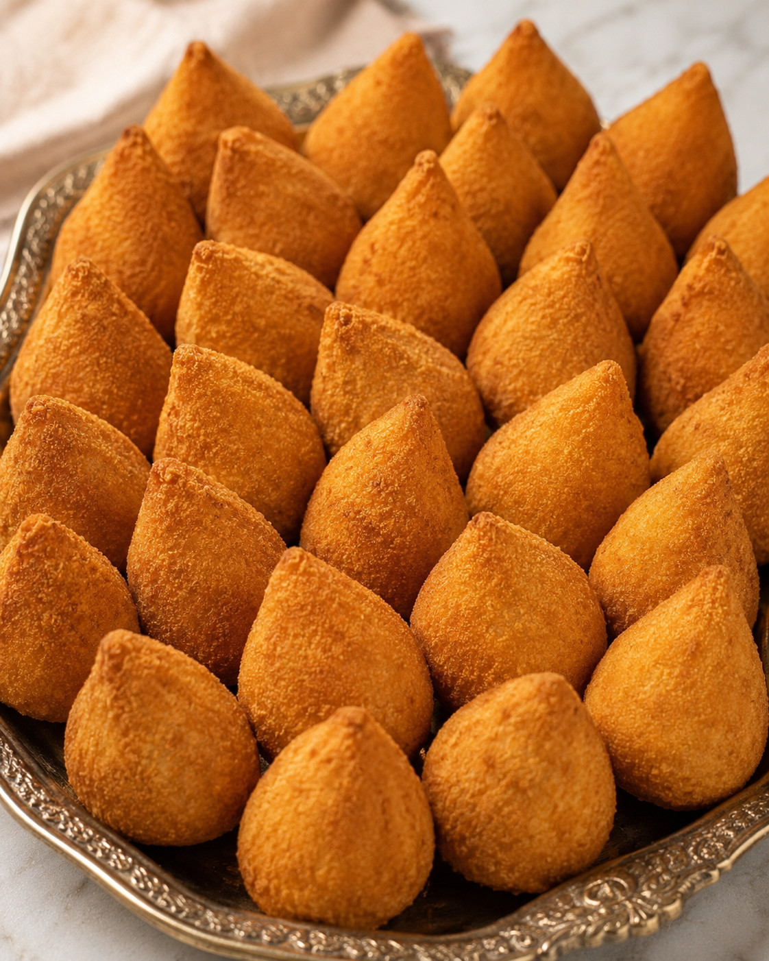 Coxinha artesanal Sara William